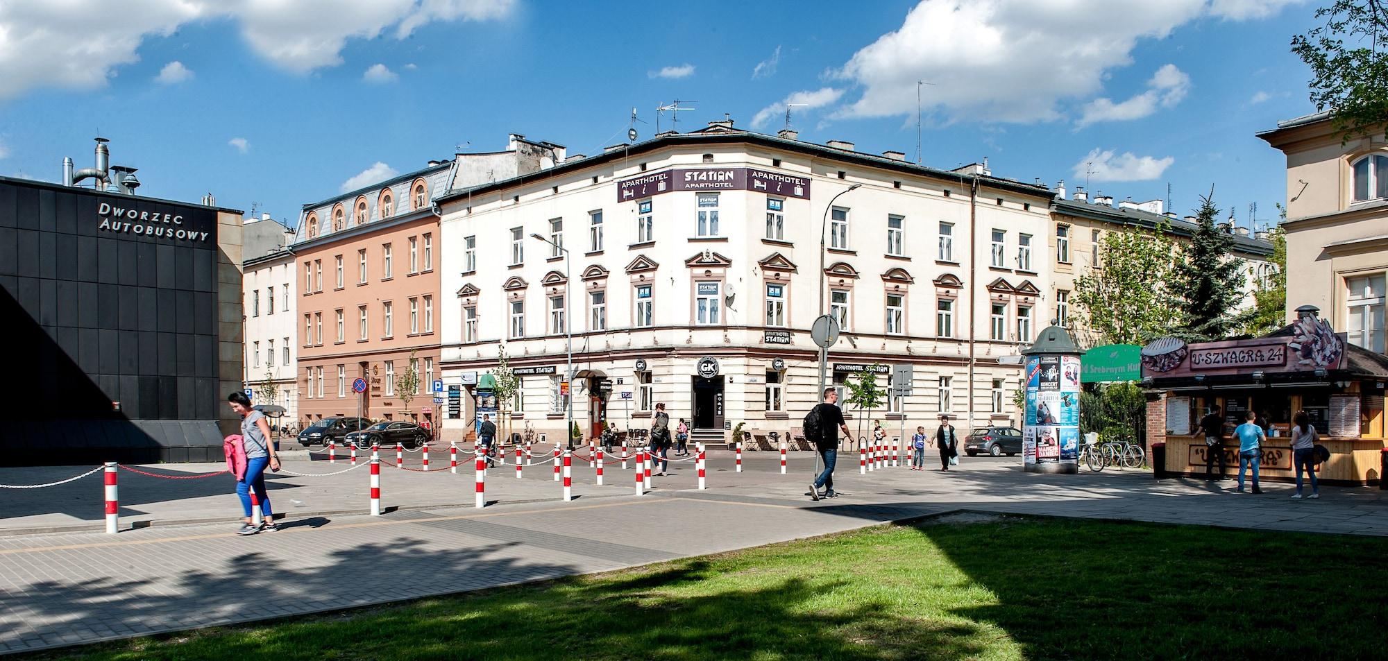 Station Aparthotel Krakow Bagian luar foto