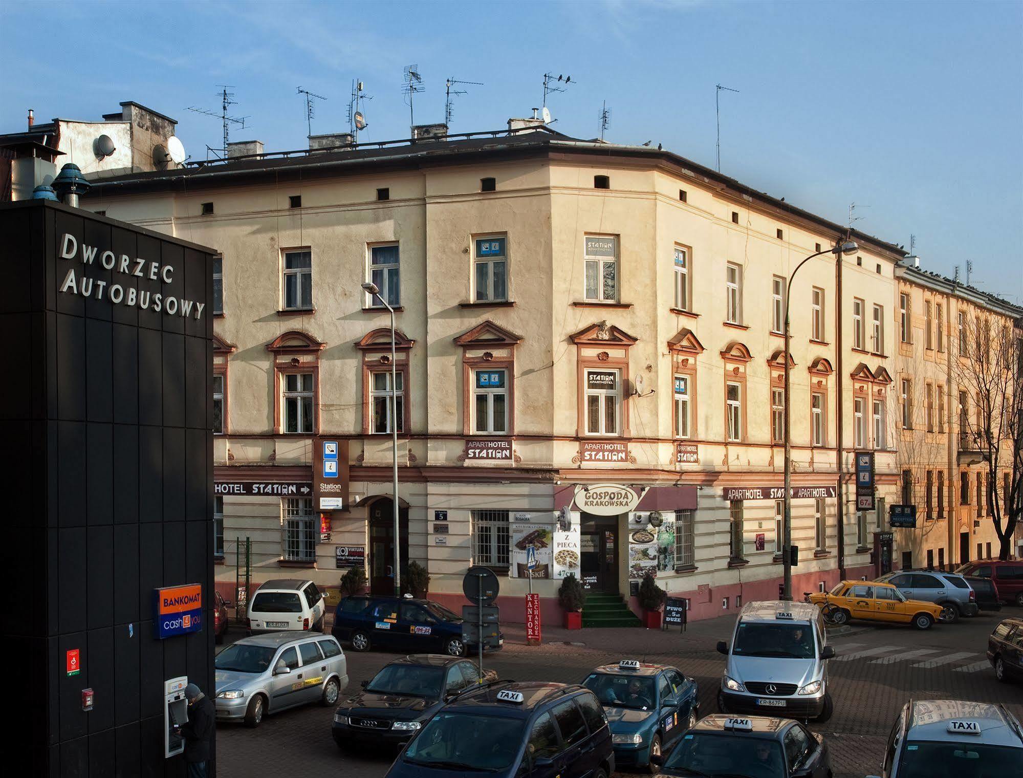 Station Aparthotel Krakow Bagian luar foto